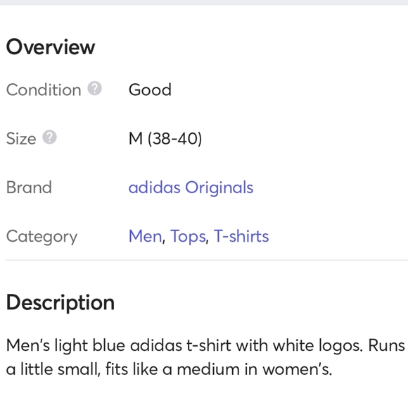 Adidas Tee - Picture 3 of 3